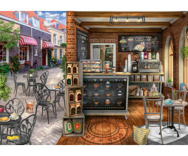 Ravensburger Puzzle 1000 pc Caffee