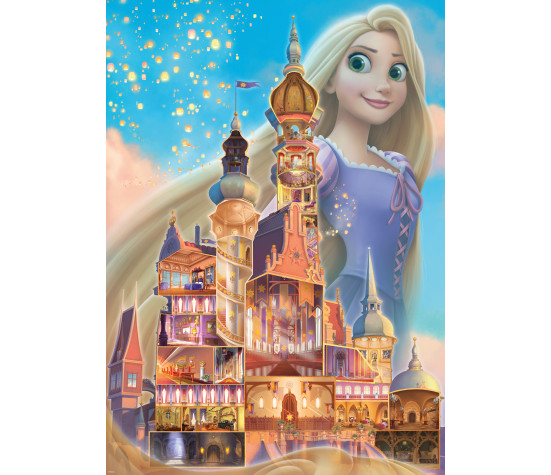 Ravensburger Puzzle 1000 Pc Rapunzel's Castle