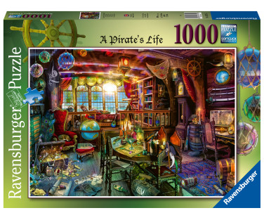 Ravensburger Puzzle 1000 pc The Lives of Pirates