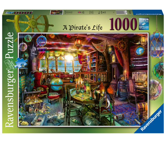 Ravensburger pusle 1000 tk Piraatide elu