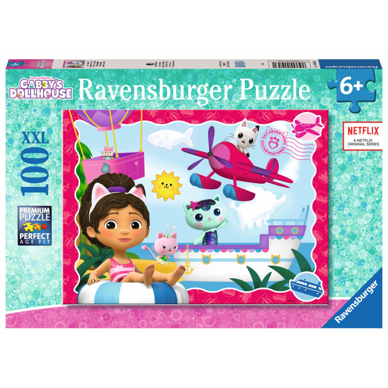 Ravensburger Puzzle 100 pc Gabby's Doll House