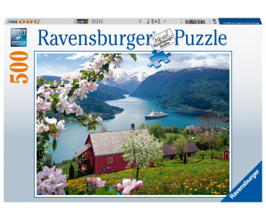 Ravensburger pusle 500 tk Skandinaavia idüll