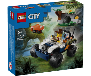 LEGO City Džungliuurija Atv punase panda missioon