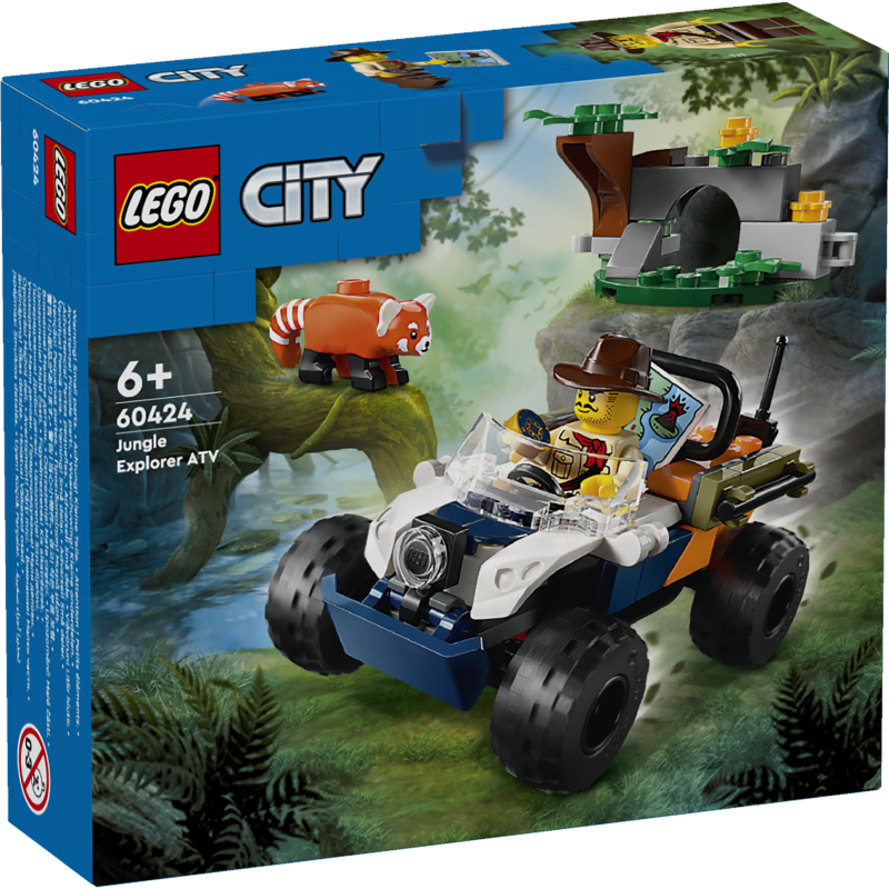 LEGO City Džungliuurija Atv punase panda missioon