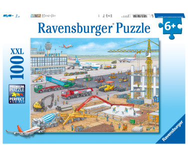 Ravensburger Puzzle 100 pc Constructionsite at the Airport