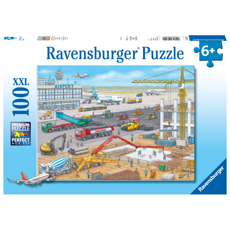 Ravensburger Puzzle 100 pc Constructionsite at the Airport