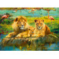 Ravensburger Puzzle 500 pc Lions in the Savannah