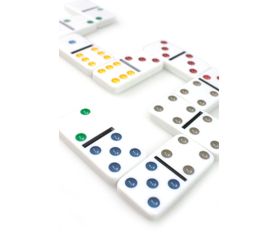 Tactic Board Game Double 6 Domino