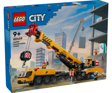 LEGO City Kollane liikuv ehituskraana