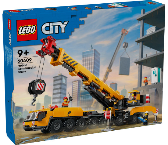 LEGO City Yellow Mobile Construction Crane