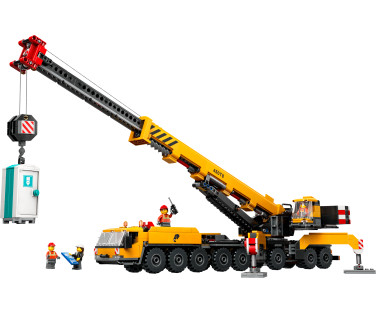 LEGO City Yellow Mobile Construction Crane