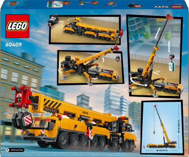 LEGO City Yellow Mobile Construction Crane