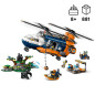 LEGO City Dzungliuurija helikopter ja baaslaager