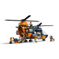 LEGO City Dzungliuurija helikopter ja baaslaager