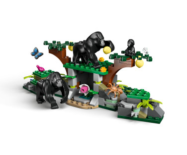 LEGO City Jungle Explorer Helicopter at Base Camp