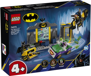 LEGO Super Heroes Batcave koos Batmani, Batgirli ja Jokeriga