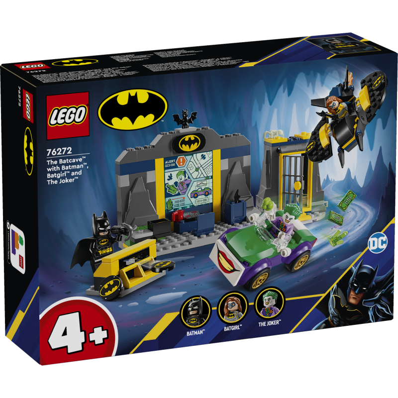 LEGO Super Heroes Batcave koos Batmani, Batgirli ja Jokeriga