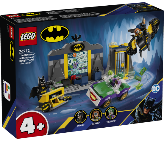 LEGO Super Heroes Batcave koos Batmani, Batgirli ja Jokeriga