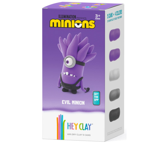 HEY CLAY Modeling Clay Minion Evil