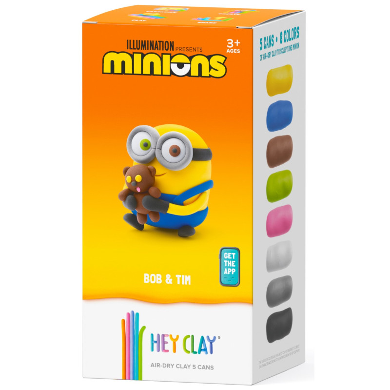 HEY CLAY Modeling Clay Minion Bob & Tim