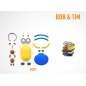 HEY CLAY Modeling Clay Minion Bob & Tim