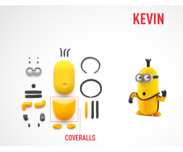 HEY CLAY Modeling Cla Minion Kevin