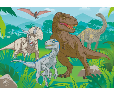 Dino pusle 24 tk Dinosauruste maailm