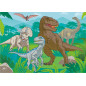 Dino Puzzle 24 pc, The world of dinosaurs