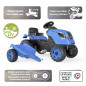 Smoby Traktor Blue Farmer XL with a Trolley