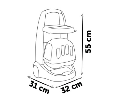 Smoby Veterinary Trolley