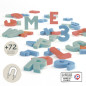 Smoby 72 Magnetic Letters & Numbers