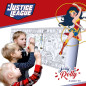 Gerardo's Toys kleebitav värvimispaber rullis Jolly Rolly, Justice League