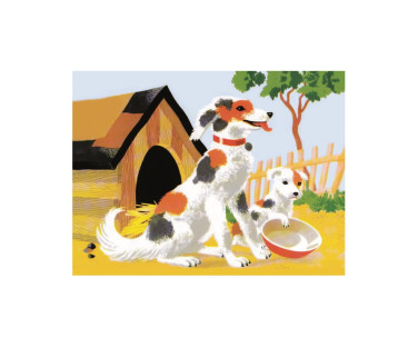 Dino Cube Puzzle 12 pc Domestic Animals