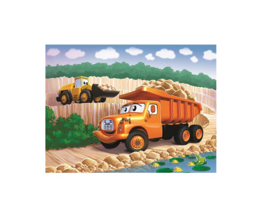 Dino Cube Puzzle 12 pc Tatra Cars