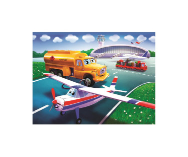 Dino Cube Puzzle 12 pc Tatra Cars