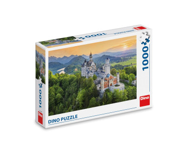 Dino Puzzle 1000 pc Spring Neuschwanstein