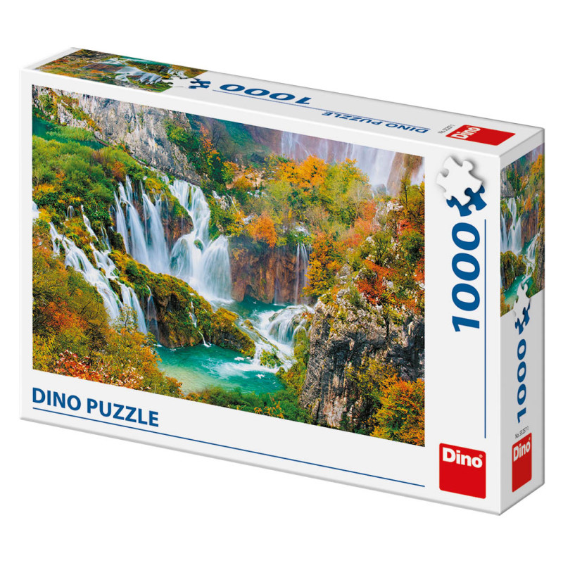 Dino Puzzle 1000 pc Plitvice Lakes, Croatia