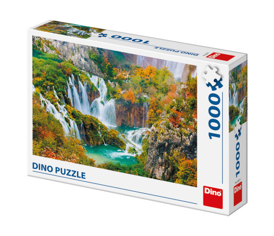 Dino Puzzle 1000 pc Plitvice Lakes, Croatia