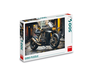 Dino Puzzle 500 pc Motorcycle