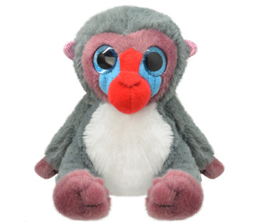 Wild Planet pehme mänguasi mandrill, 15 cm