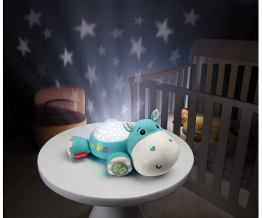 Fisher-Price® rahustav jõehobu öölamp