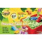 Gerardo's Toys Secret Sand modelleerimisliiv Dinosaurus alusega 11 osa 750 g