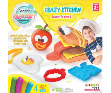 Gerardo's Toys voolimiskomplekt Köök Dough Craft 8 osa