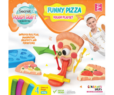 Gerardo's Toys voolimiskomplekt Pitsa Dough Craft 5 osa