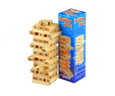 Puidust Jenga, 54 osa