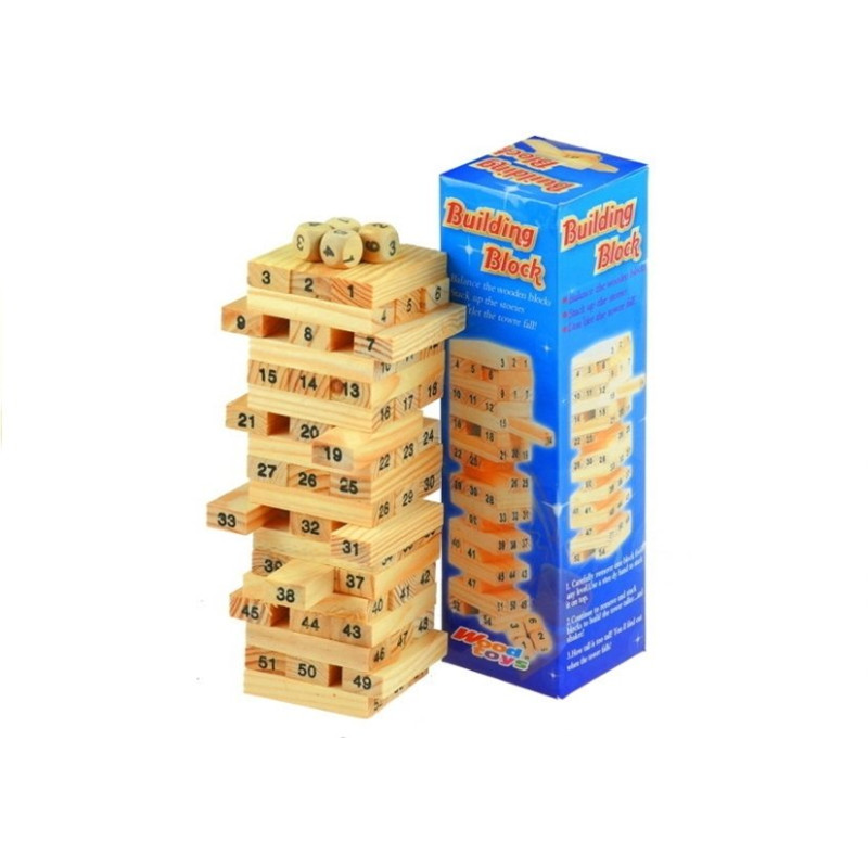 Puidust Jenga, 54 osa