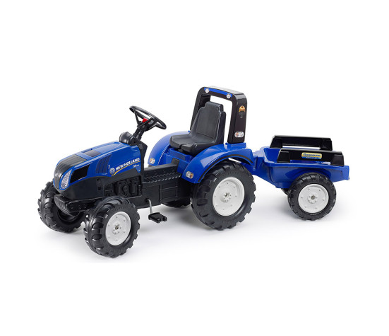 Falk Traktor New Holland treileriga