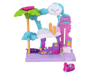 Polly Pocket® flamingoauto pesula