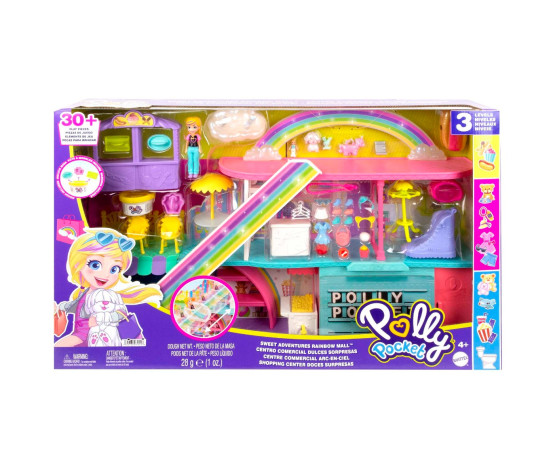 Polly Pocket® vikerkaarekaubamaja