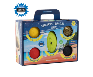 Gerardo's Toys spordipallide komplekt 5 tk